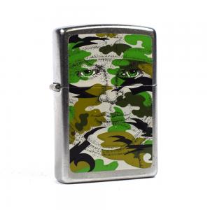 Zippo - Army Camouflage Hidden Face - Windproof Lighter