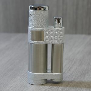Honest Worton Jet Flame Cigar Lighter - Chrome (HON136)